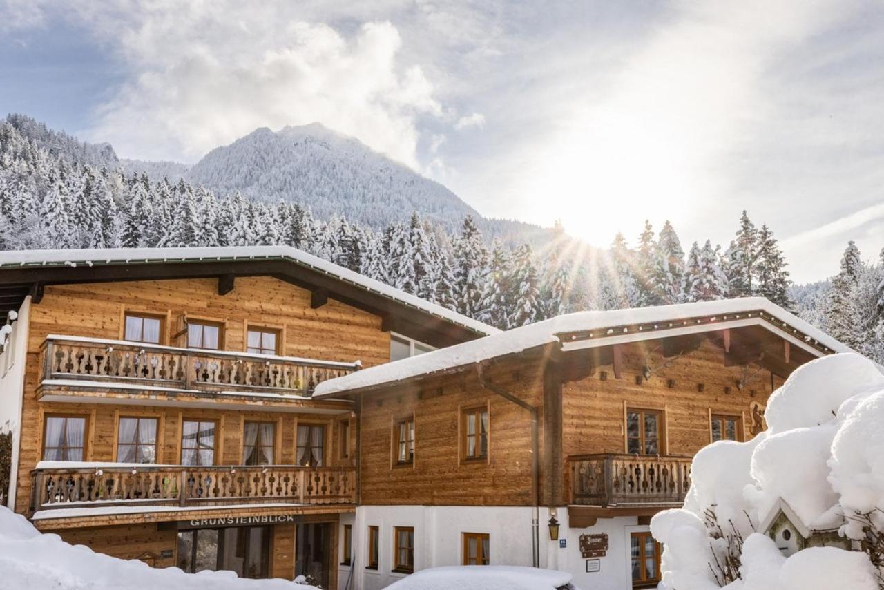Almhotel Gruensteinblick Königssee Buitenkant foto