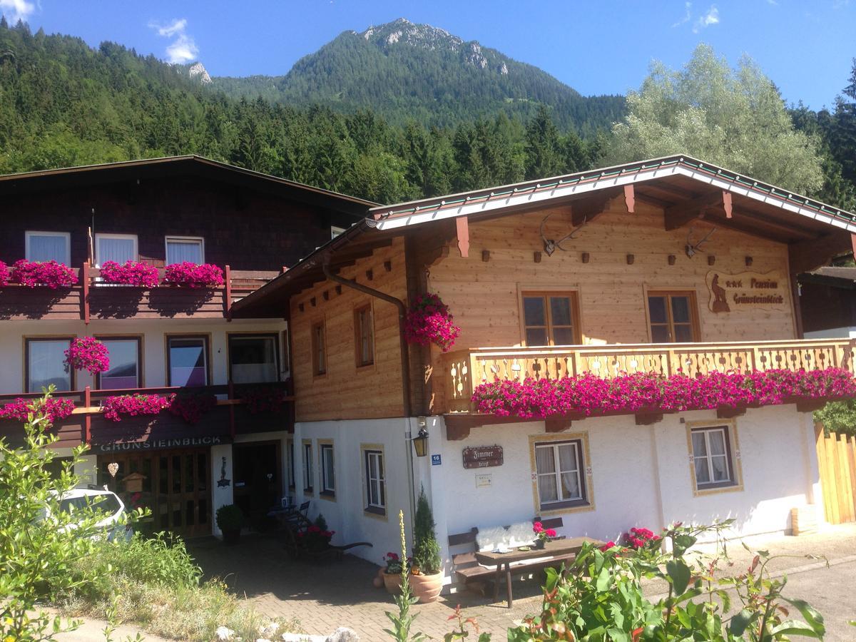 Almhotel Gruensteinblick Königssee Buitenkant foto